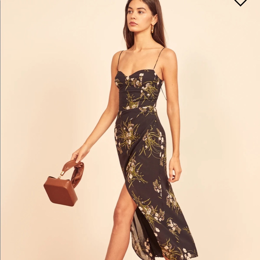 NWT Reformation Kourtney Dress- Vueve